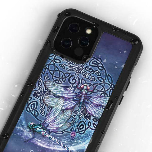 Brigid Ashwood Dragonfly Celtic Knot iPhone 12 Pro Waterproof Case