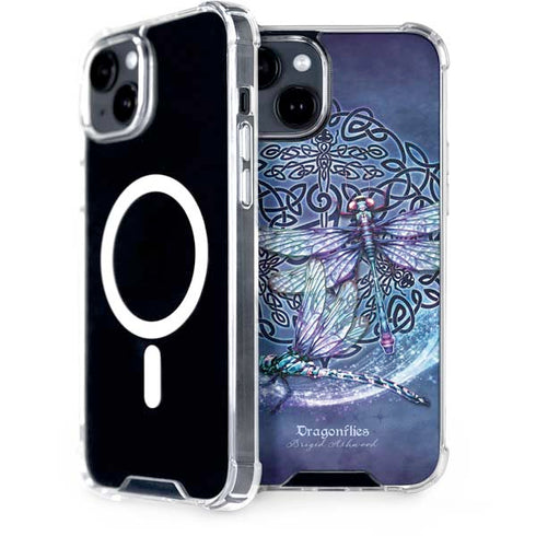Brigid Ashwood Dragonfly Celtic Knot iPhone 13 MagSafe Case