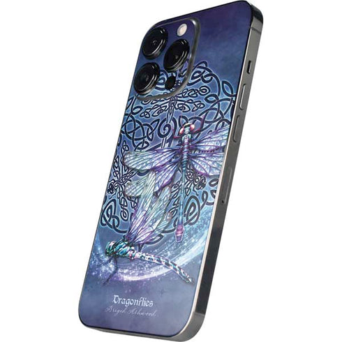 Brigid Ashwood Dragonfly Celtic Knot iPhone 13 Pro Max Skin