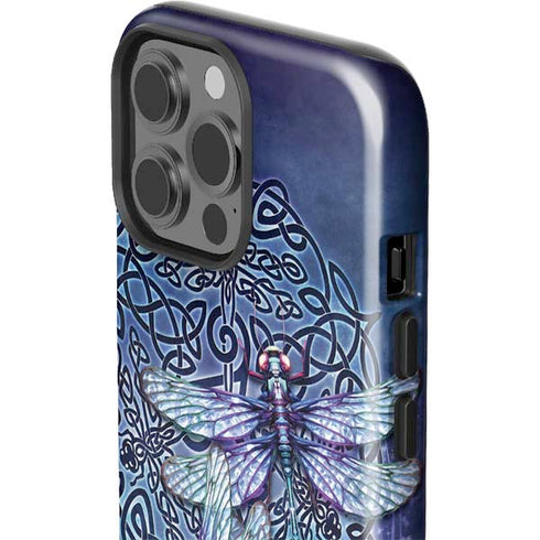 Dragonfly Celtic Knot by Brigid Ashwood iPhone 15 Pro Max Impact Case