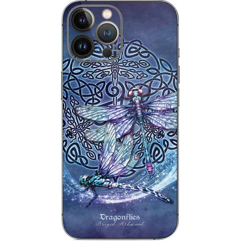 Brigid Ashwood Dragonfly Celtic Knot iPhone 14 Pro Max Skin