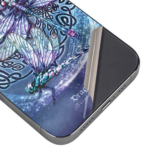 Brigid Ashwood Dragonfly Celtic Knot iPhone 14 Pro Max Skin