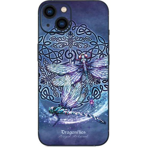 Brigid Ashwood Dragonfly Celtic Knot iPhone 14 Skin