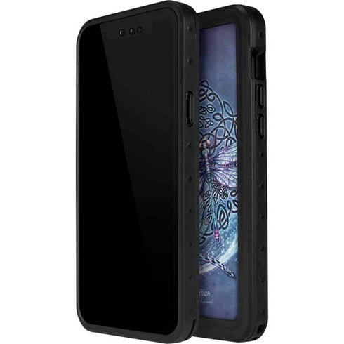 Dragonfly Celtic Knot by Brigid Ashwood iPhone 15 Plus Waterproof Case