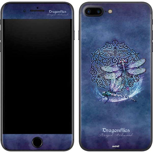 Brigid Ashwood Dragonfly Celtic Knot iPhone 7 Plus Skin