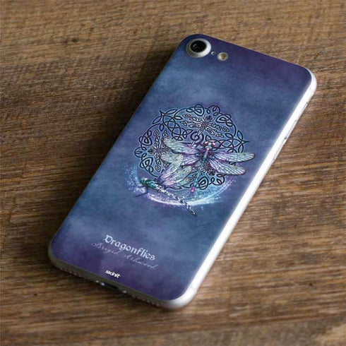 Brigid Ashwood Dragonfly Celtic Knot iPhone 7 Skin