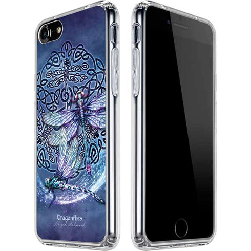 Brigid Ashwood Dragonfly Celtic Knot iPhone SE (2nd & 3rd Gen) Clear Case