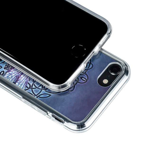 Brigid Ashwood Dragonfly Celtic Knot iPhone SE (2nd & 3rd Gen) Clear Case