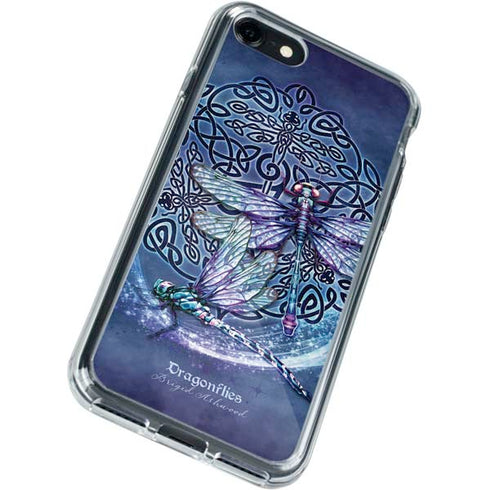 Brigid Ashwood Dragonfly Celtic Knot iPhone SE (2nd & 3rd Gen) Clear Case