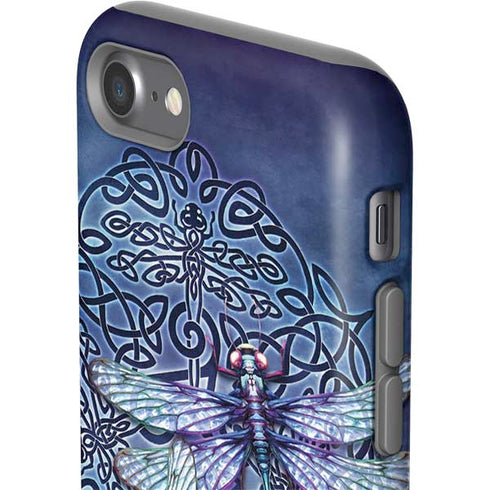 Brigid Ashwood Dragonfly Celtic Knot iPhone SE (2nd & 3rd Gen) Pro Case