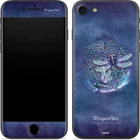 Brigid Ashwood Dragonfly Celtic Knot iPhone SE (2nd & 3rd Gen) Skin
