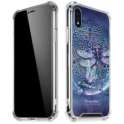 Dragonfly Celtic Knot by Brigid Ashwood iPhone XR Clear Case