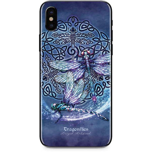 Brigid Ashwood Dragonfly Celtic Knot iPhone XS Max Skin
