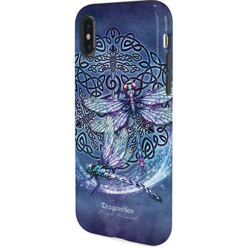 Brigid Ashwood Dragonfly Celtic Knot iPhone XS Pro Case
