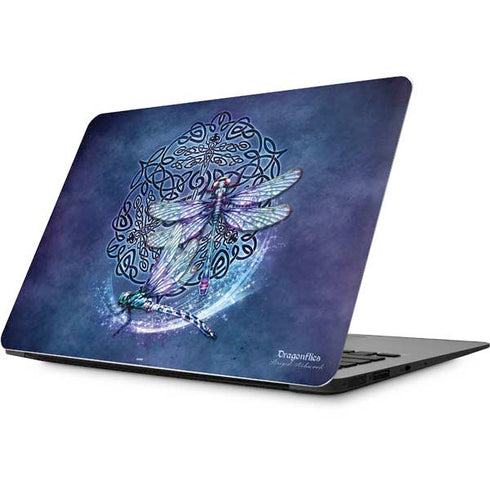 Brigid Ashwood Dragonfly Celtic Knot Apple MacBook Skin