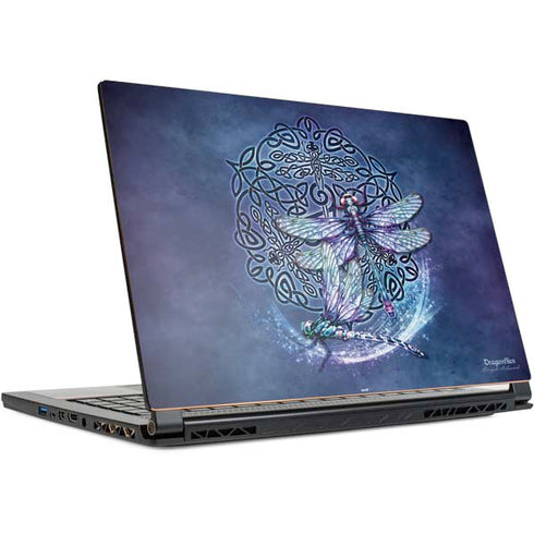 Brigid Ashwood Dragonfly Celtic Knot MSI GS65 Stealth Laptop Skin