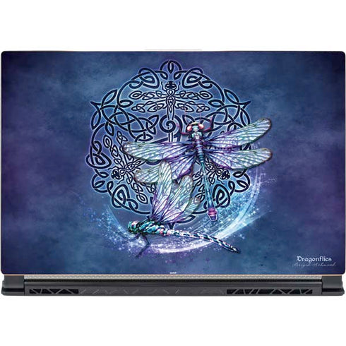 Brigid Ashwood Dragonfly Celtic Knot MSI GS65 Stealth Laptop Skin