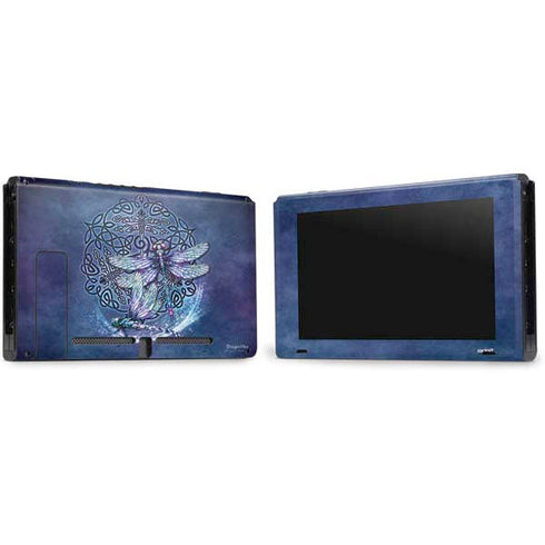 Brigid Ashwood Dragonfly Celtic Knot Nintendo Switch Bundle Skin
