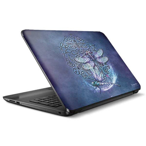 Brigid Ashwood Dragonfly Celtic Knot HP Notebook Skin