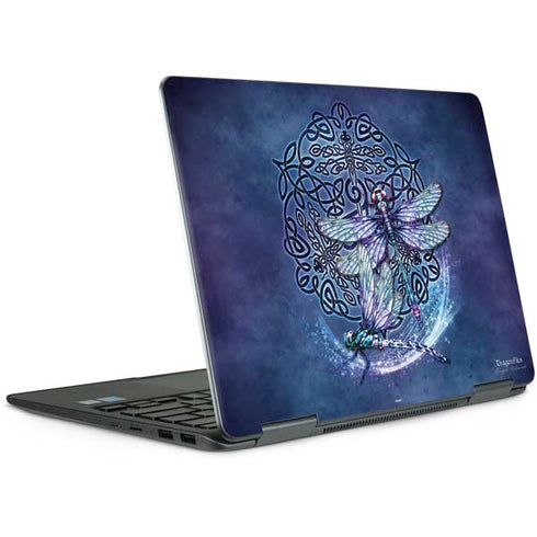 Brigid Ashwood Dragonfly Celtic Knot Notebook 9 Pro 13in (2017) Skin
