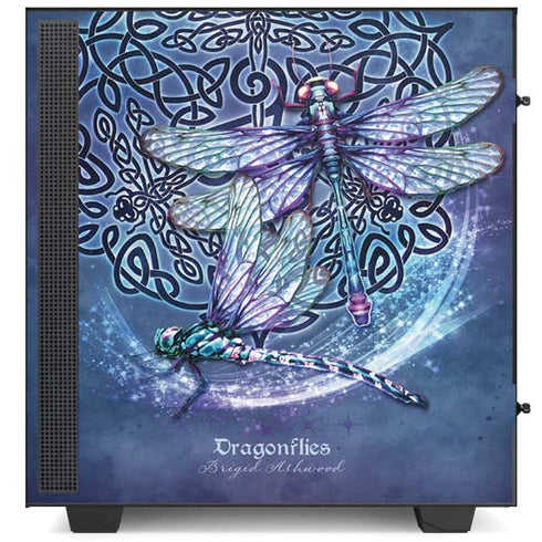 Brigid Ashwood Dragonfly Celtic Knot NZXT H510 Compact ATX Mid-Tower Case Skin