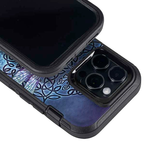 Dragonfly Celtic Knot by Brigid Ashwood Otterbox Defender iPhone Skin