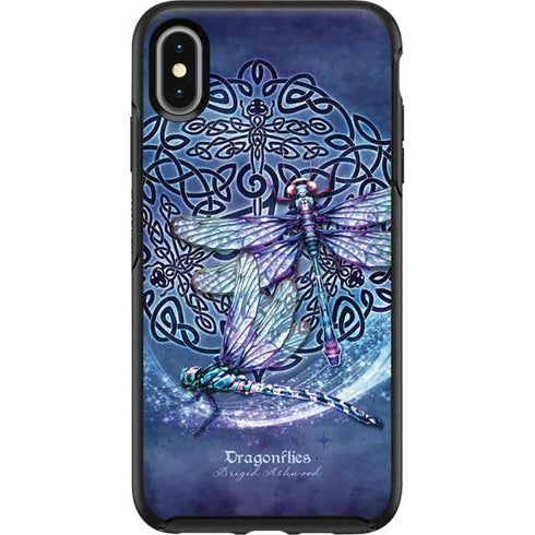 Brigid Ashwood Dragonfly Celtic Knot Otterbox Symmetry iPhone Skin