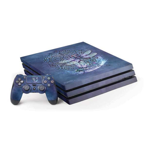 Brigid Ashwood Dragonfly Celtic Knot PS4 Pro Bundle Skin