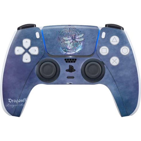 Brigid Ashwood Dragonfly Celtic Knot PS5 Controller Skin