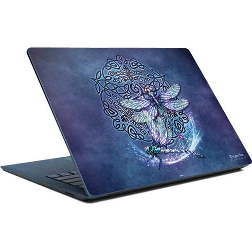 Brigid Ashwood Dragonfly Celtic Knot Surface Laptop Skin