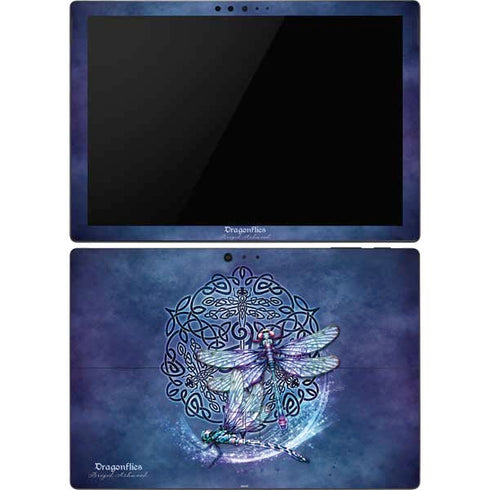 Brigid Ashwood Dragonfly Celtic Knot Surface Pro 6 Skin