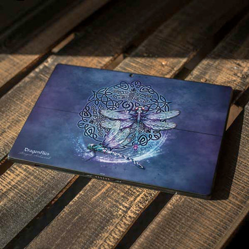 Brigid Ashwood Dragonfly Celtic Knot Surface Pro 6 Skin