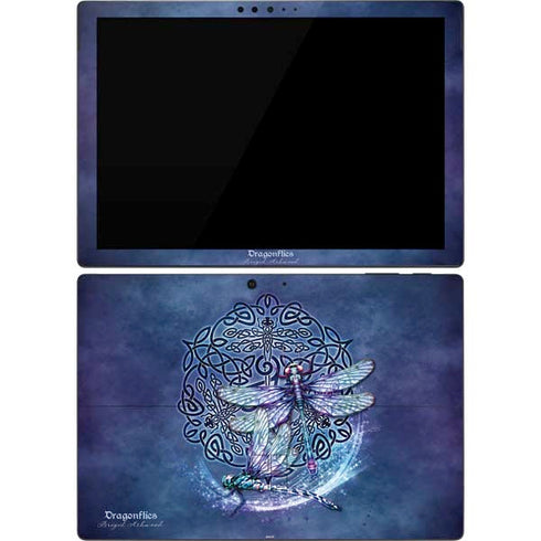 Brigid Ashwood Dragonfly Celtic Knot Surface Pro 7 Skin