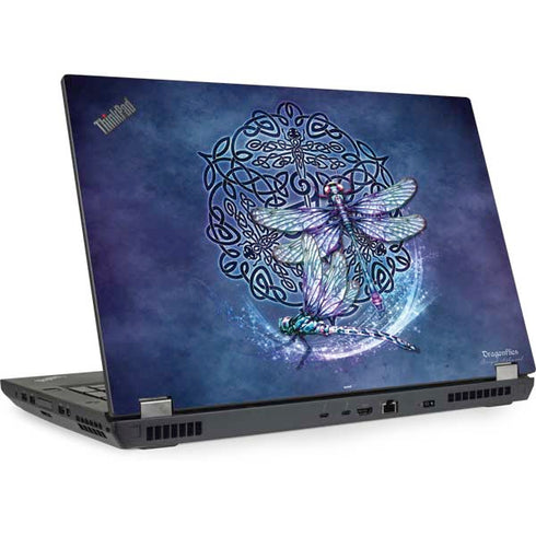 Brigid Ashwood Dragonfly Celtic Knot Lenovo ThinkPad Skin