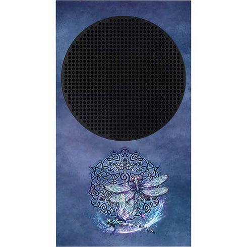 Brigid Ashwood Dragonfly Celtic Knot Xbox Series S Console Skin