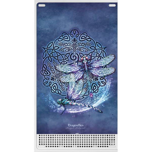 Brigid Ashwood Dragonfly Celtic Knot Xbox Series S Console Skin
