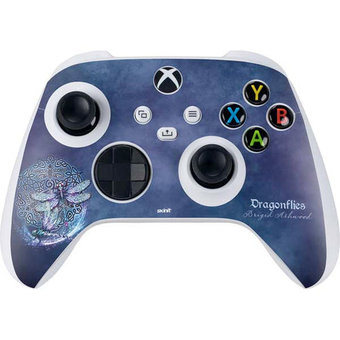 Brigid Ashwood Dragonfly Celtic Knot Xbox Series S Controller Skin
