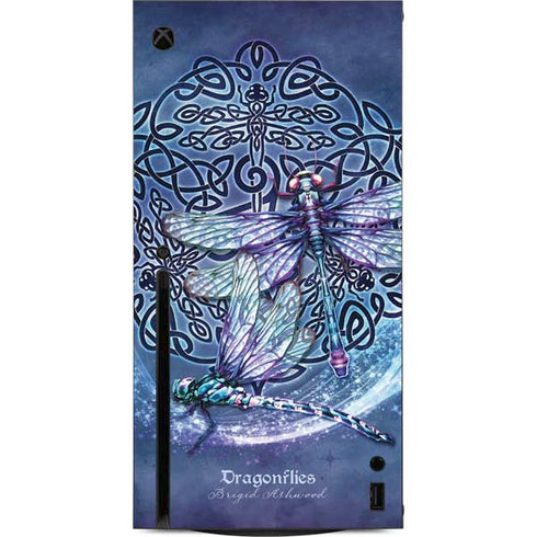 Brigid Ashwood Dragonfly Celtic Knot Xbox Series X Console Skin