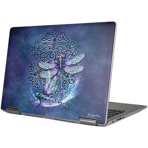 Brigid Ashwood Dragonfly Celtic Knot Yoga 710 14in Skin