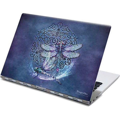 Brigid Ashwood Dragonfly Celtic Knot Yoga 910 2-in-1 14in Touch-Screen Skin
