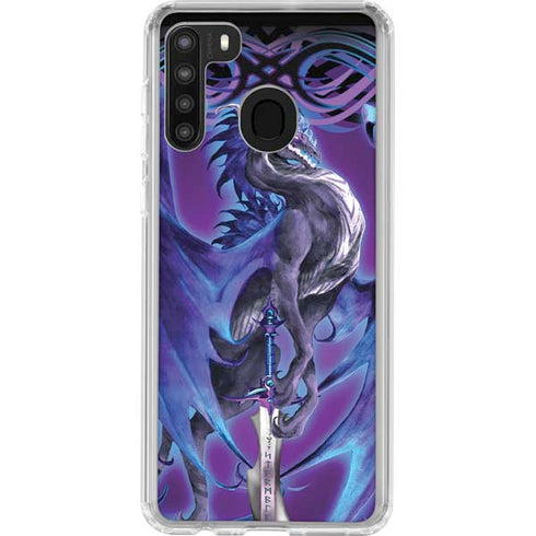 Ruth Thompson Dragonsword Stormblade Galaxy A21 Clear Case