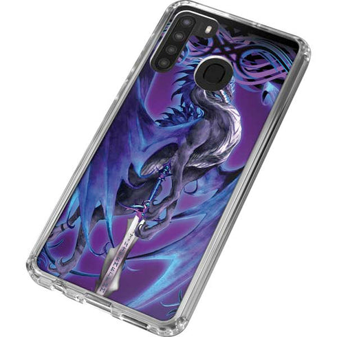 Ruth Thompson Dragonsword Stormblade Galaxy A21 Clear Case