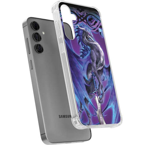 Dragonsword Stormblade by Ruth Thompson Galaxy S24 Plus Clear Case