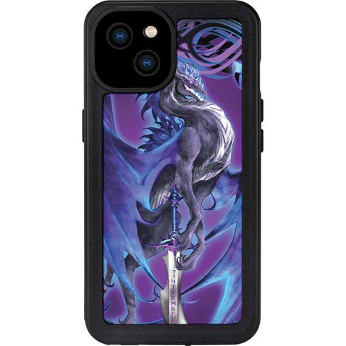 Dragonsword Stormblade by Ruth Thompson iPhone 15 Plus Waterproof Case