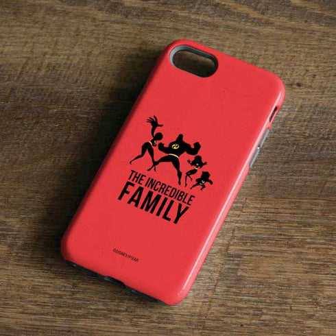Disney The Incredibles Family Sillhouette iPhone 7 Pro Case