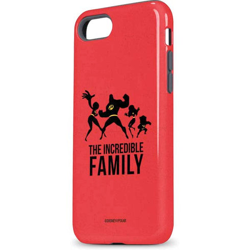 Disney The Incredibles Family Sillhouette iPhone 8 Pro Case