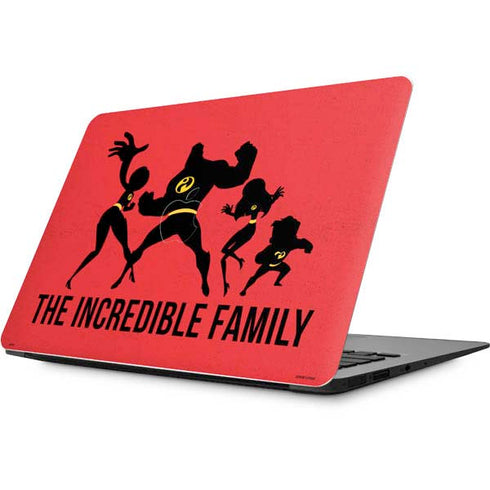 Disney The Incredibles Family Sillhouette Apple MacBook Skin