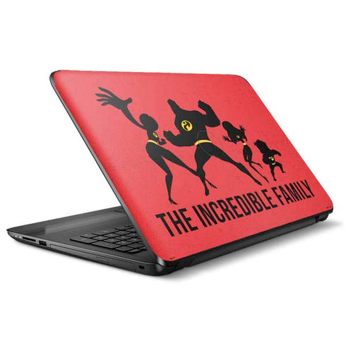 Disney The Incredibles Family Sillhouette HP Notebook Skin