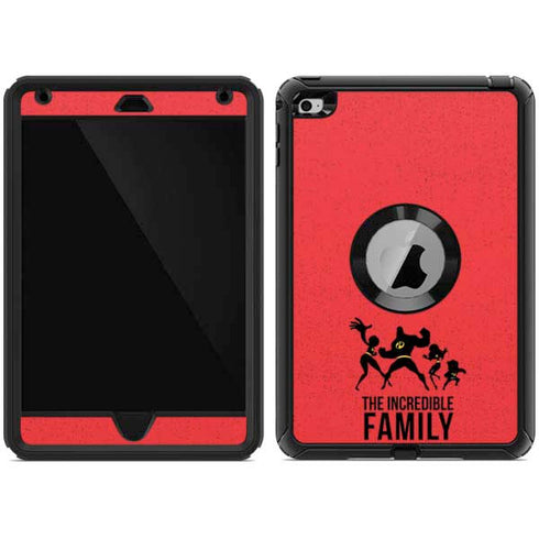 Disney The Incredibles Family Sillhouette Otterbox Defender iPad Skin