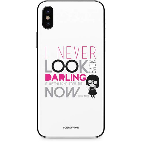 Disney The Incredibles Edna Mode Art iPhone X Skin
